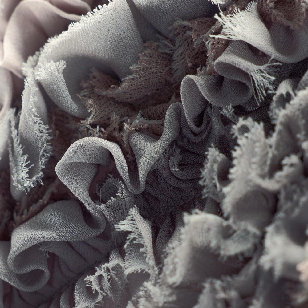 Zara ZW Halloween Collection Limited Edition Asymmetric Dress in lilac. - Picture 7 of 15